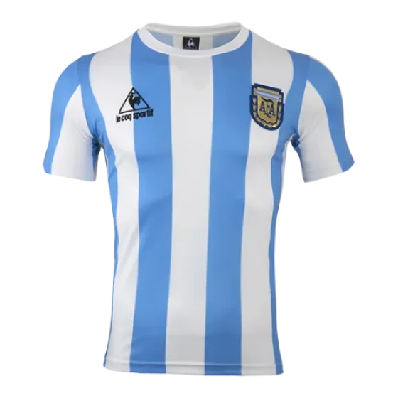Argentina Retro Jersey Home World Cup 1986