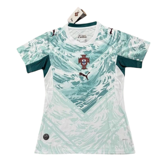 Portugal World Cup 2026 Away Women's Short Sleeve Kit &amp; Jersey Fan Version