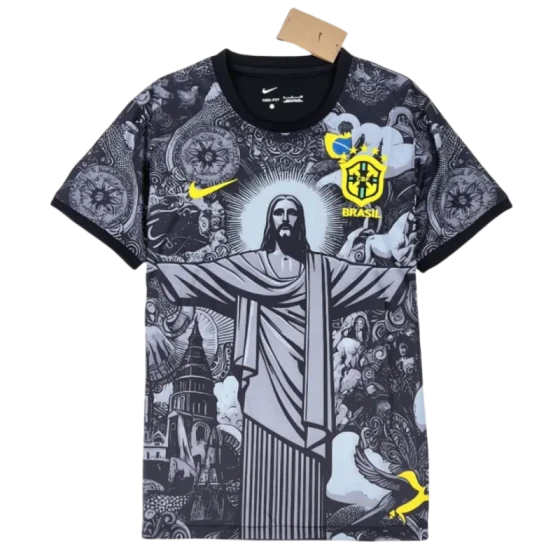 2024 Brazil Christ the Redeemer Special Kit Shirt Football