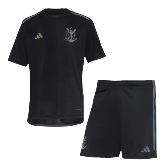 Kids CR Flamengo 2023/24 Third Kit(Jersey+Shorts)