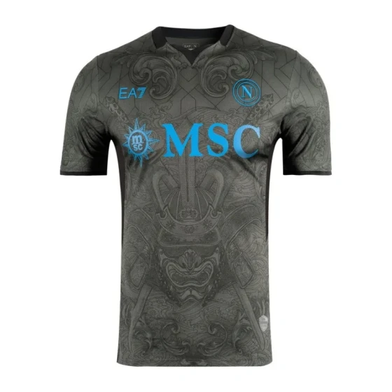 Napoli 24-25 Third Away Grey Replica Soccer Jersey
