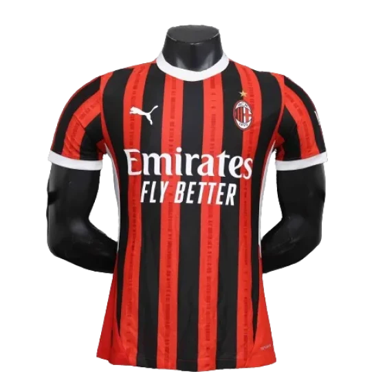 24-25 AC Milan Home Soccer Jersey Player Version