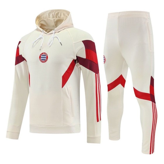 Bayern Munich 24-25 training kit men's long-sleeved hooded sweatshirt football jersey