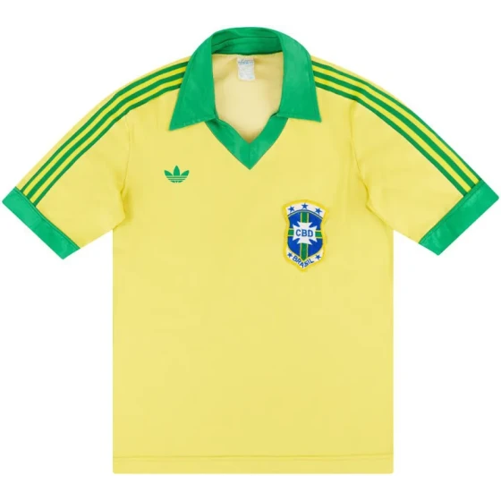 Brazil Retro Jersey Home 1978-80