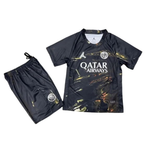 PSG 2025-26 Fifth Kit &amp; Jersey + Shorts Kids Fan Version