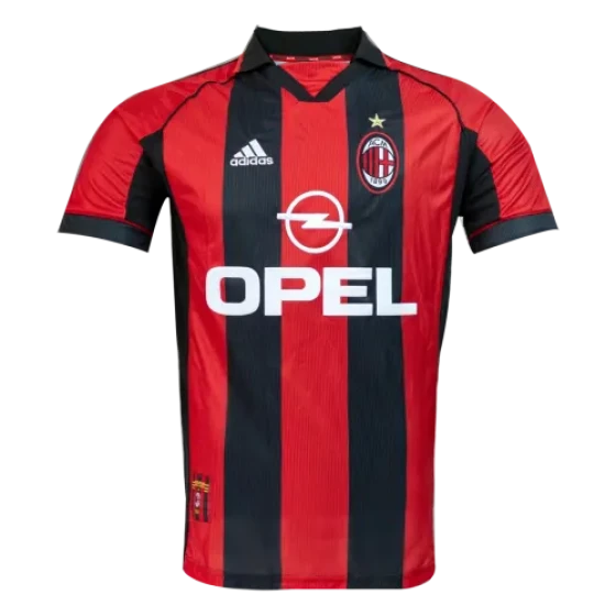 AC Milan Retro Jersey Home 1998/00