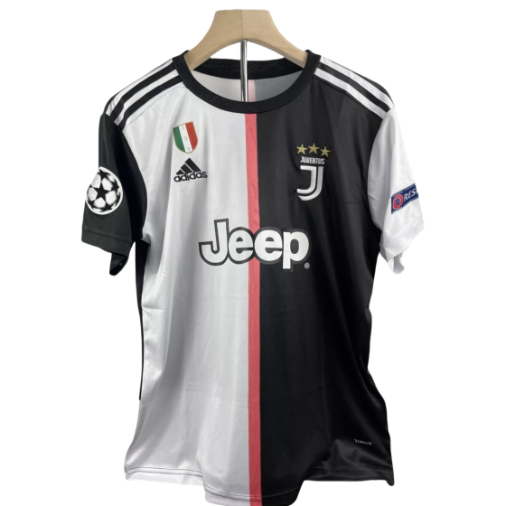 2019-20 Juventus Home Retro Soccer Jersey  Ronaldo #7