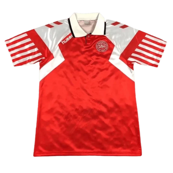 Denmark 1992 Retro Jersey Home