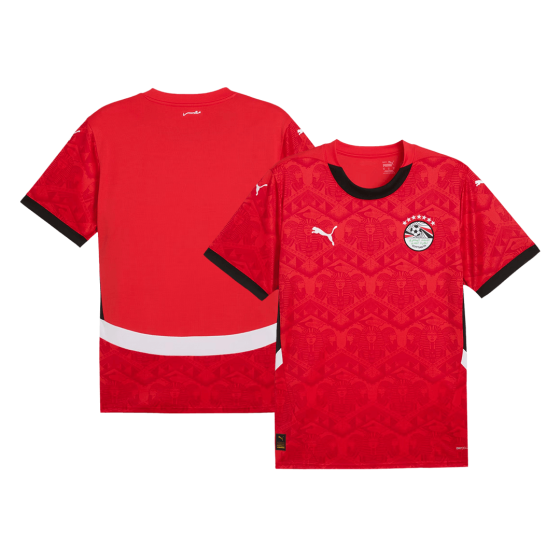 2025-26 Egypt Home Red Football Jersey Fan Edition