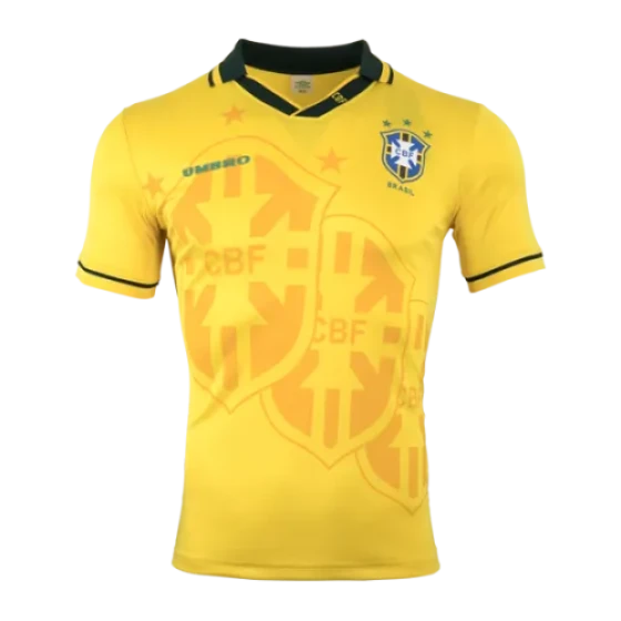 Brazil Retro Jersey Home World Cup 1994