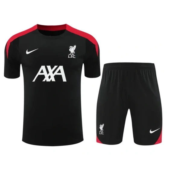 24-25 Liverpool Training Wear Black Suit Shirt