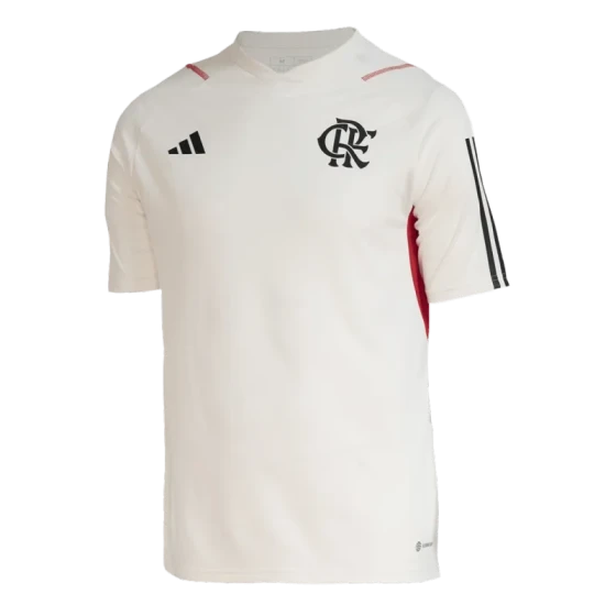 CR Flamengo Pre-Match 2023/24 Jersey White Replica