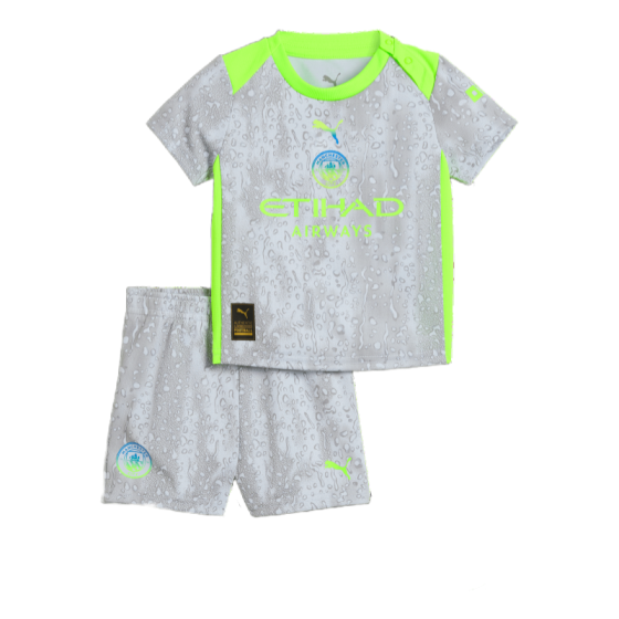 Manchester City Third Away Kids Football Shirt 2025-26 Kit