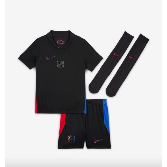 2024/25 Kids Barcelona Home Full Kit(Jersey+Shorts+Socks)  -  Logo Without Text