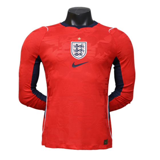 England World Cup 2026 Away Long Sleeve Kit &amp; Jersey Player Version