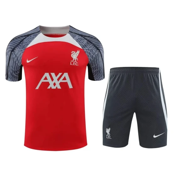 24-25  Liverpool Training Wear Red Suit Shirt