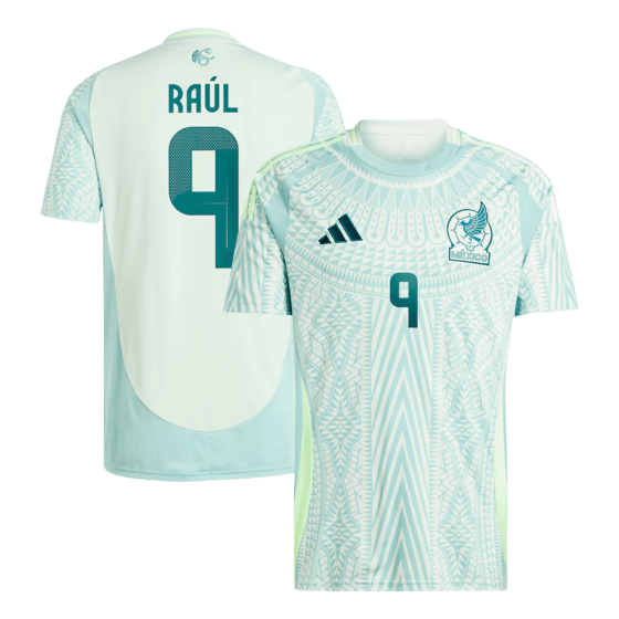 RAÚL #9 Mexico Soccer Jersey Away Custom Shirt 2024