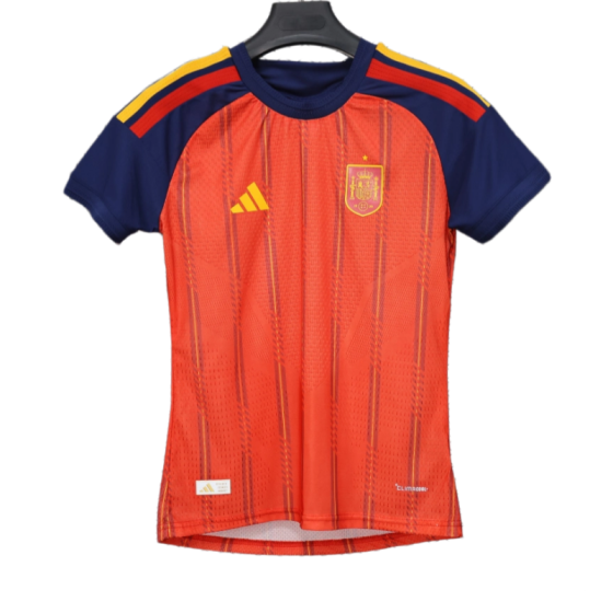 Spain World Cup 2026 Home Women's Short Sleeve Kit &amp; Jersey – Player Version &amp; Fan Version