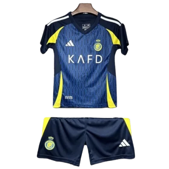 2024-25 Kids Al Nassr Away Kit Jersey+Shorts