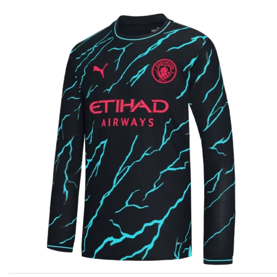 2023/24 Manchester City Third Long Sleeve Jersey