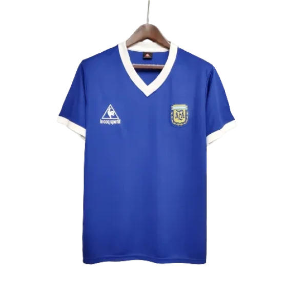 Argentina Retro Jersey Away World Cup 1986