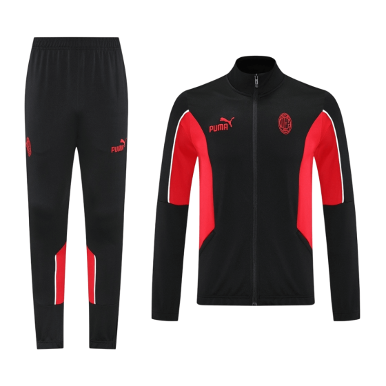 2025-26 AC Milan Black&amp;Red Training Football Long Track suits