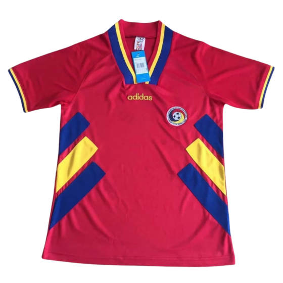 1994 Romanian No. 10 Jeddah football retro jersey