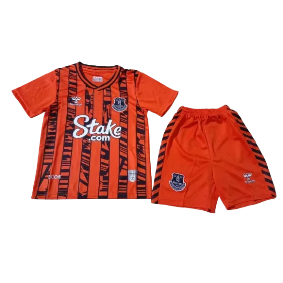 Kids Everton Away Kit Jersey+Shorts 2023/24
