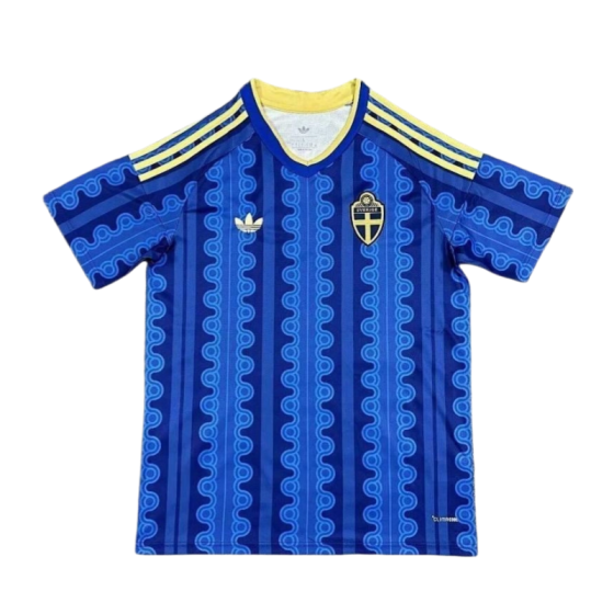 Sweden World Cup 2026 Away Short Sleeve Kit &amp; Jersey Fan Version