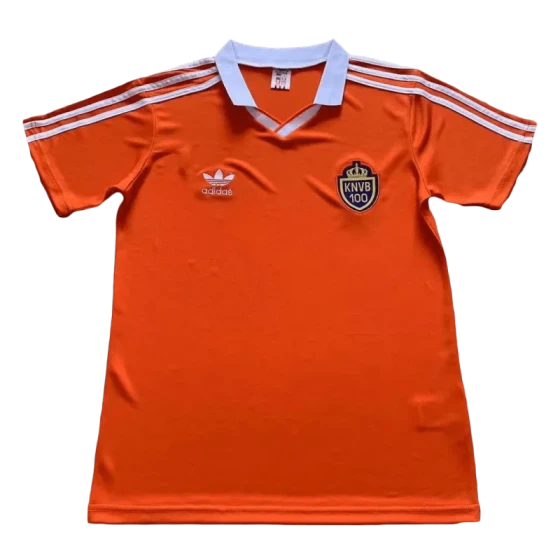 Netherlands 100th Anniversary Retro Jersey Home 1988