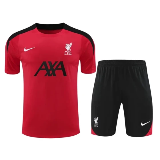 24-25 Liverpool Training Wear Red Suit Shirt