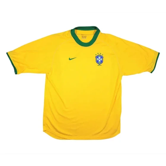 Brazil Retro Jersey Home 2000
