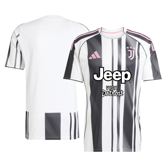 Juventus Soccer Jersey Home Custom Shirt 2025-26
