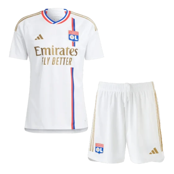 Olympique Lyonnais Home Kit Jersey+Shorts 2023/24