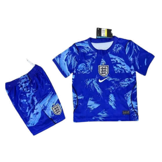 England World Cup 2026 Goalkeeper Kids Short Sleeve Kit &amp; Jersey + Shorts Fan Version