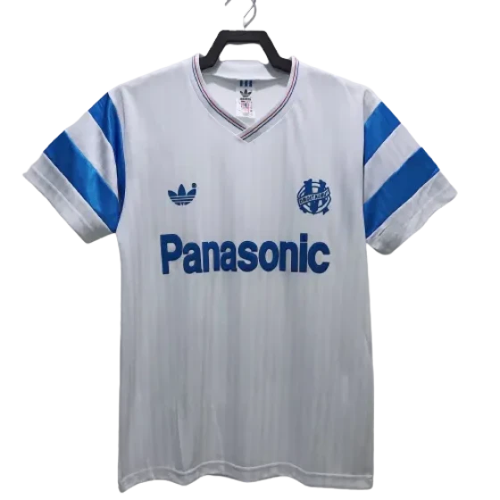 1990 Marseille Retro Jersey Home