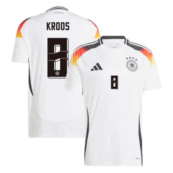 Germany Home KROOS #8 MUSIALA #10 HAVERTZ #7 WIRTZ #17 Jersey EURO 2024