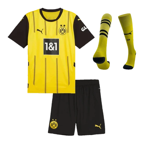 2024-25 Borussia Dortmund Home Custom Full Soccer Kit
