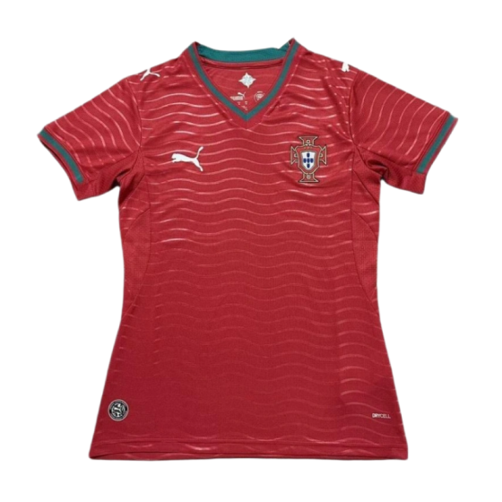 Portugal World Cup 2026 Home Women's Short Sleeve Kit &amp; Jersey Fan Version