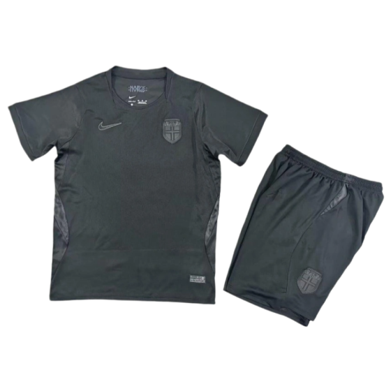 Norway World Cup 2026 Away Kids Short Sleeve Kit &amp; Jersey + Shorts Fan Version