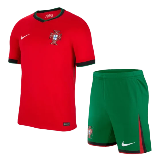 2024 Portugal Home Kit(Jersey+Shorts) Euro