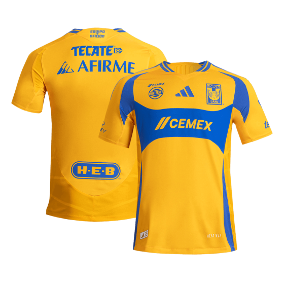 Authentic Soccer Jersey Tigres UANL Home Shirt 2024-25