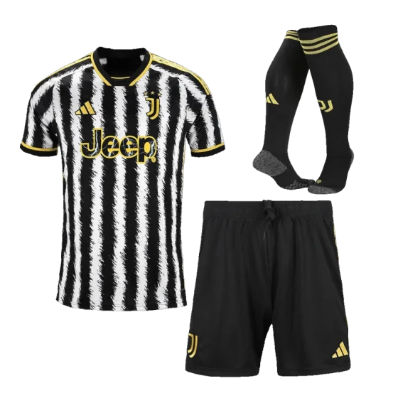 2023-24  Juventus Home Whole Kit(Jersey+Shorts+Socks)