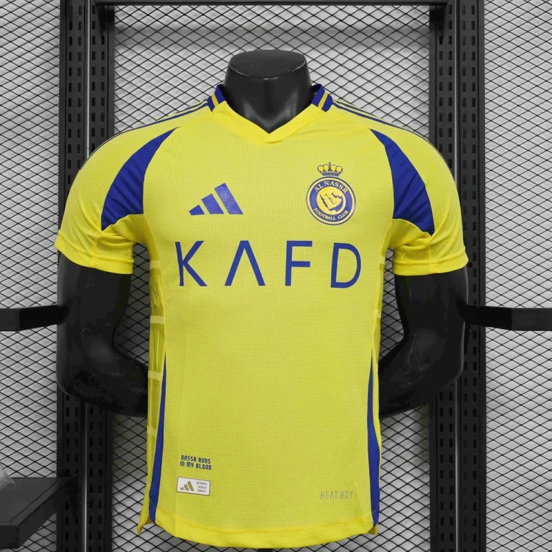 2024-25 Al Nassr Home Jersey Player Version