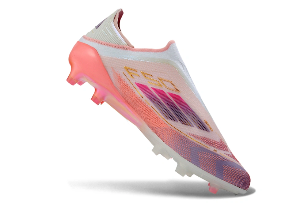 F50 shoeless fully knitted waterproof AG Football Shoes