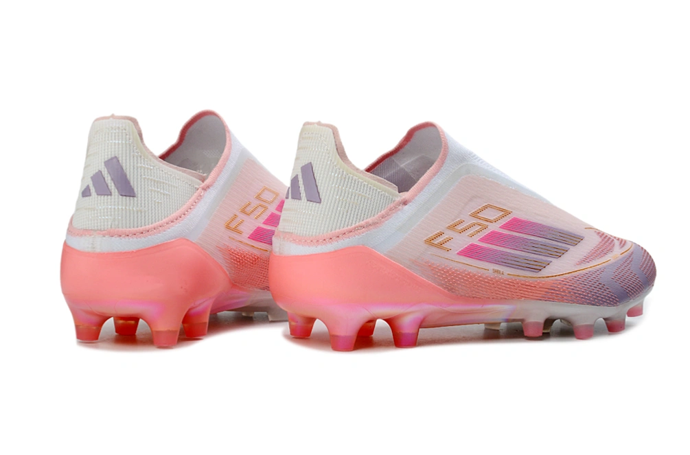 F50 shoeless fully knitted waterproof AG Football Shoes