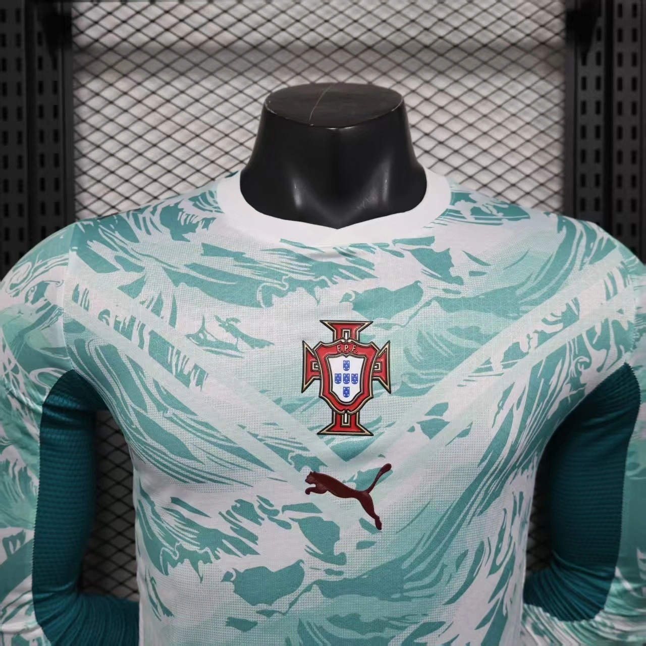 2026 Portugal World cup Away Long Sleeve Football jersey Player version
