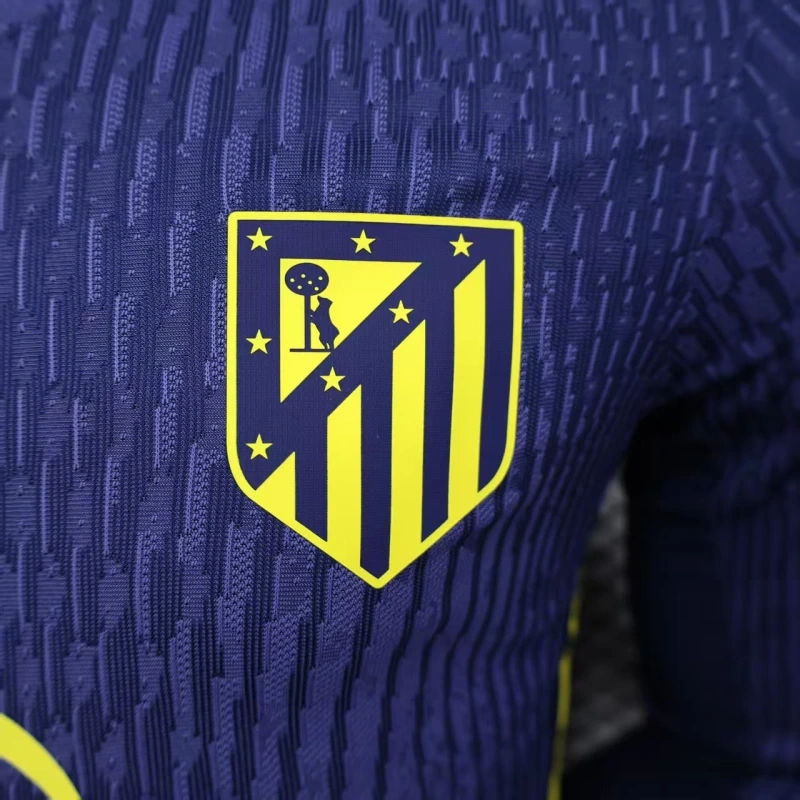 Atletico Madrid Away Long Sleeve Soccer Jersey 2025-26