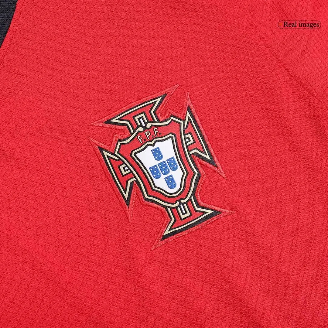 Portugal Home Ronaldo #7 R. Leão #17 Pepe #3 Jersey Euro 2024
