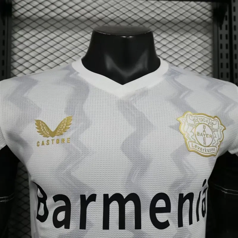 24-25 Bayer 04 Leverkusen Away Soccer Jersey Player Version